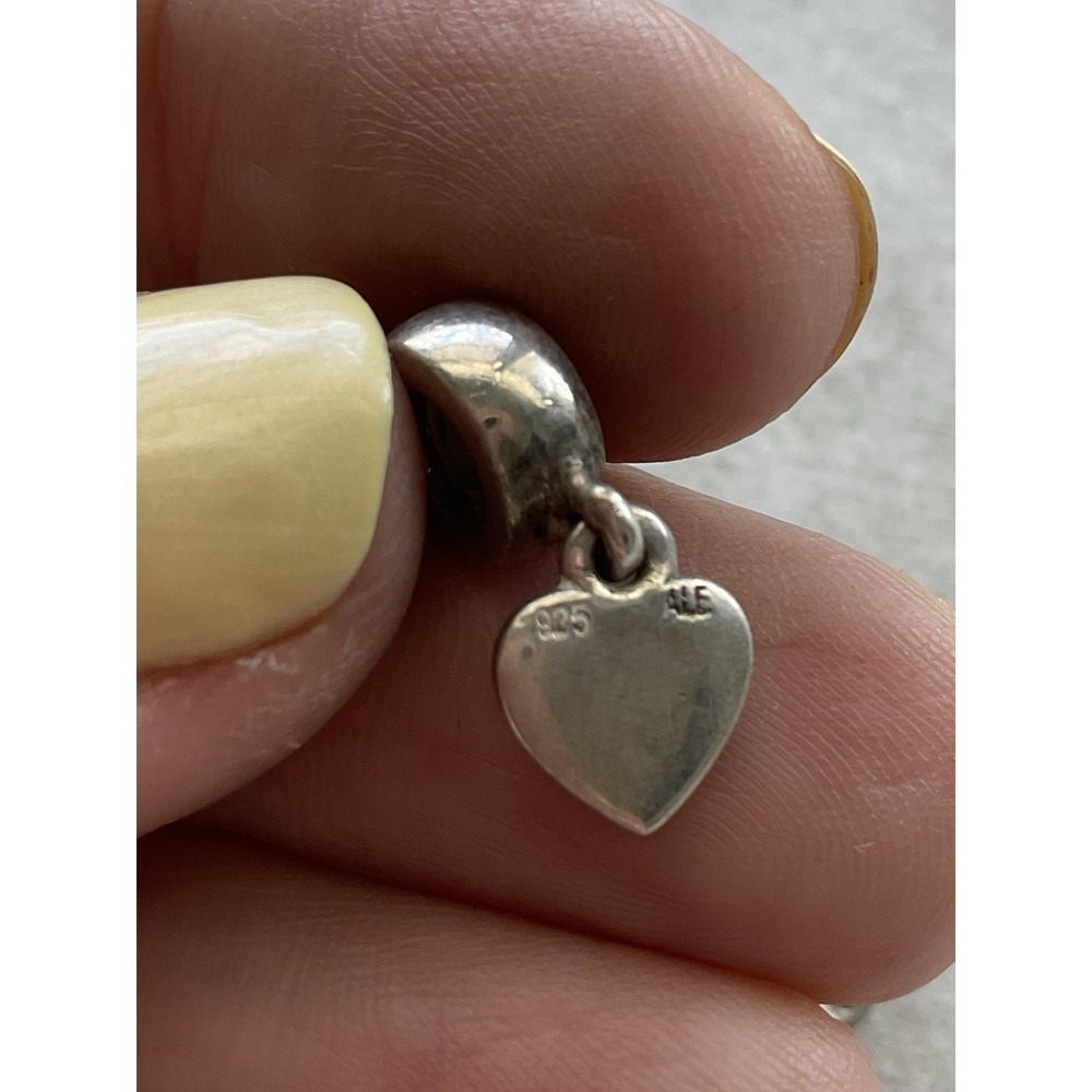 Pandora Lot Of 3 ALE 925 Sterling Silver Dangle Charm Xmas Stocking Heart Grad - Picture 2 of 10